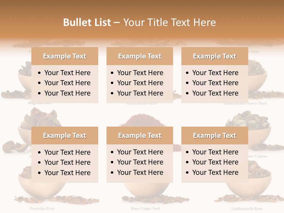 Medicinal Nature Stem PowerPoint Template