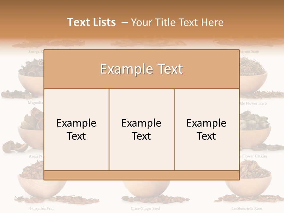 Medicinal Nature Stem PowerPoint Template