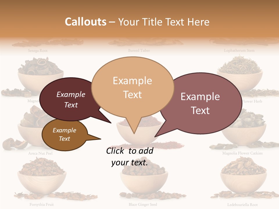 Medicinal Nature Stem PowerPoint Template
