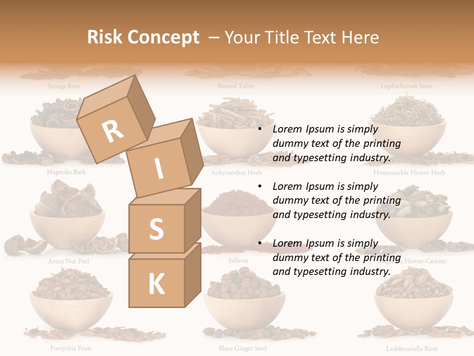 Medicinal Nature Stem PowerPoint Template