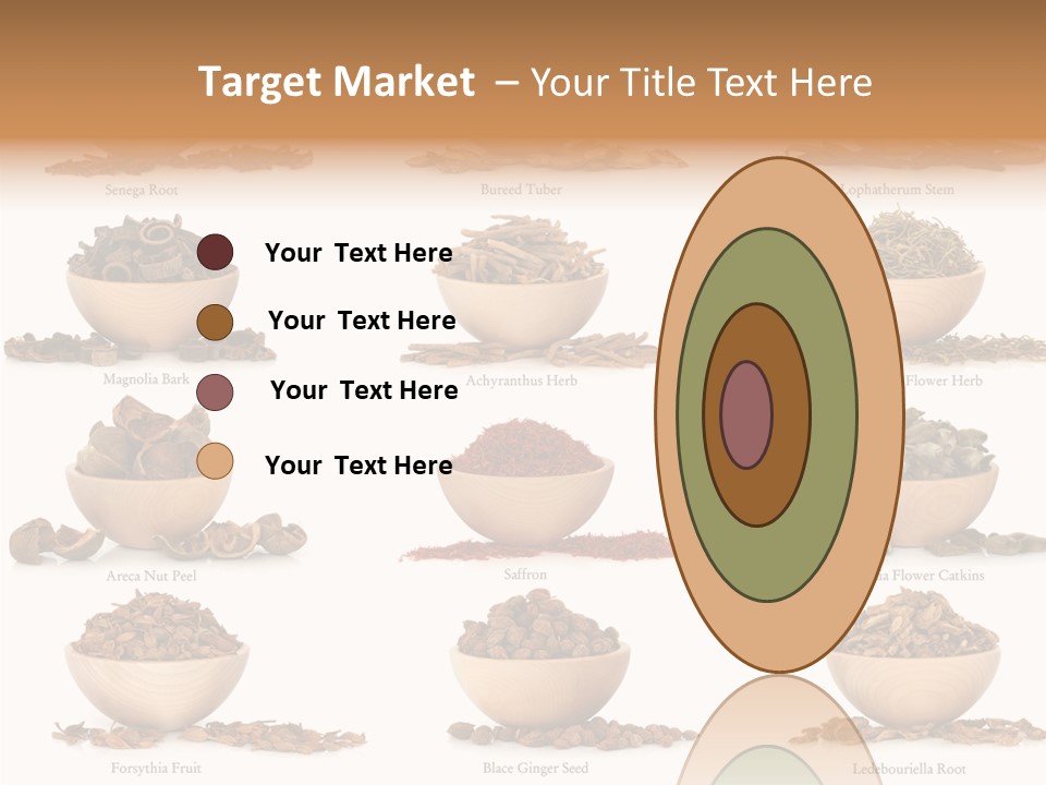 Medicinal Nature Stem PowerPoint Template