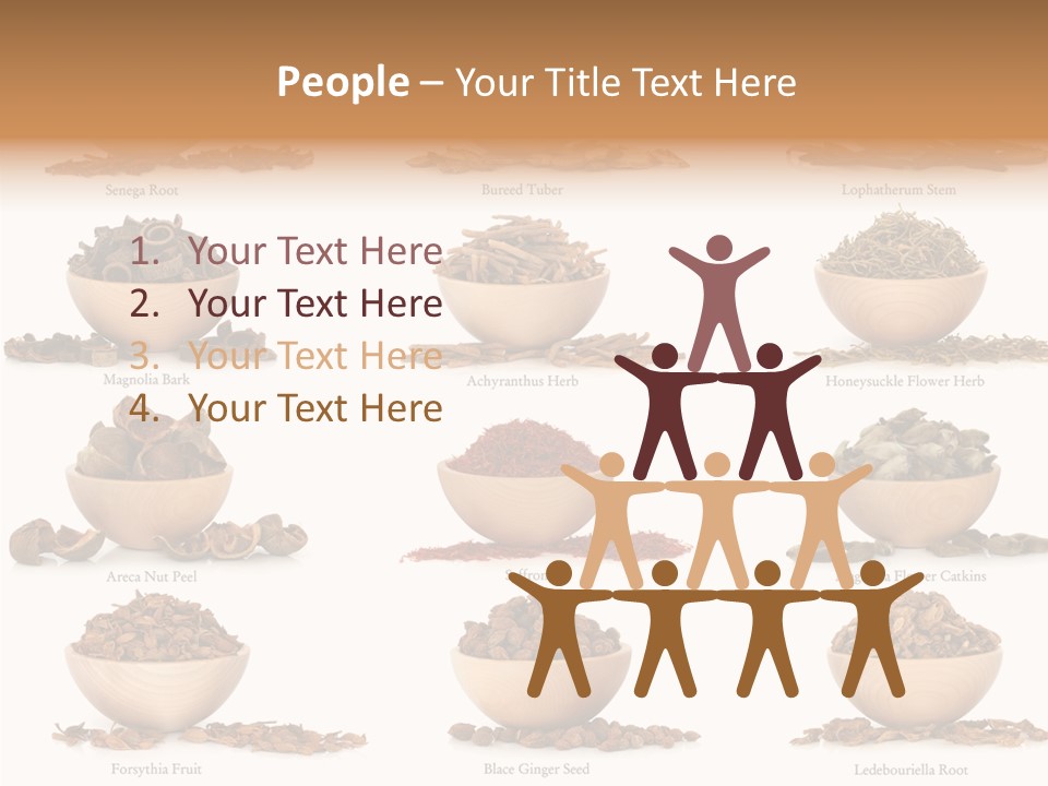 Medicinal Nature Stem PowerPoint Template