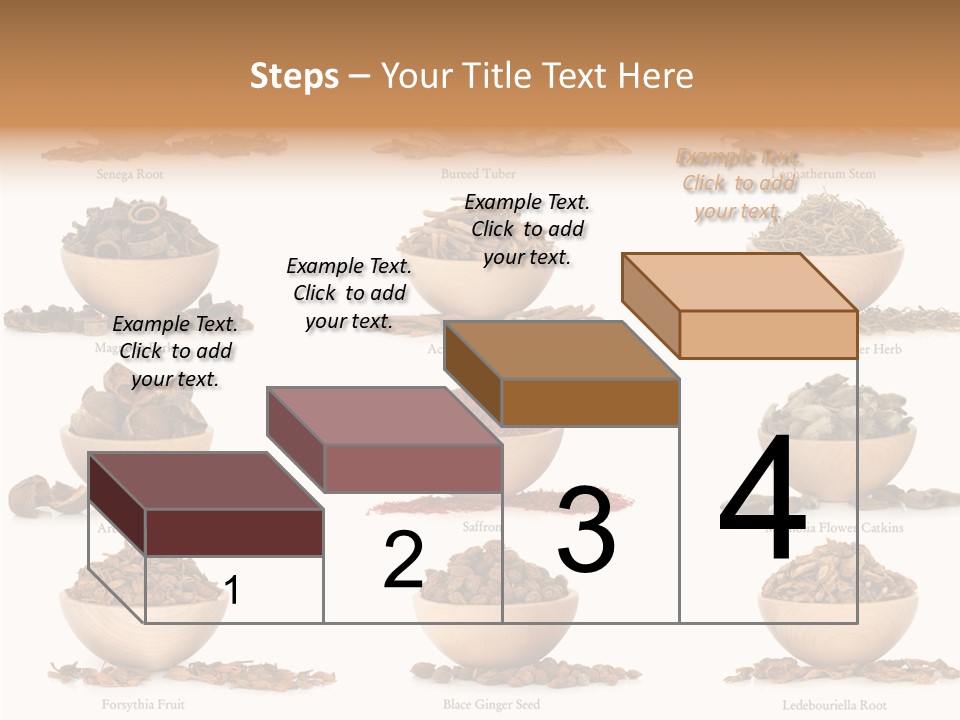 Medicinal Nature Stem PowerPoint Template