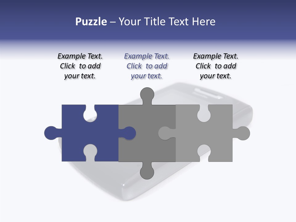 Keyboard Talk Closeup PowerPoint Template