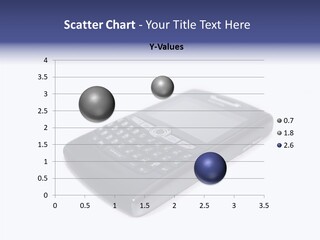 Keyboard Talk Closeup PowerPoint Template