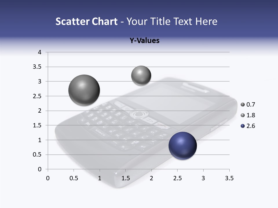 Keyboard Talk Closeup PowerPoint Template