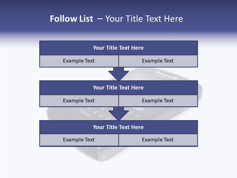 Keyboard Talk Closeup PowerPoint Template