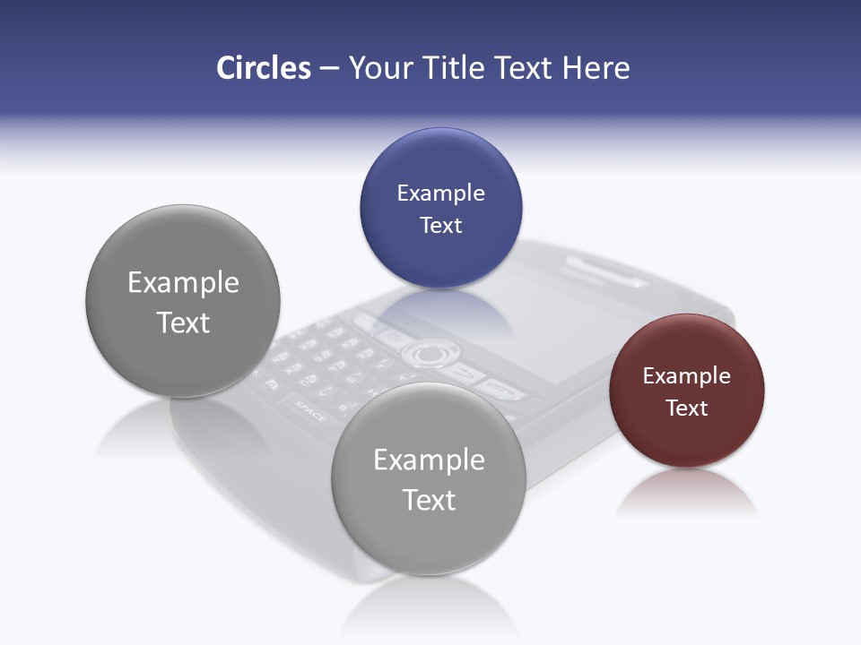 Keyboard Talk Closeup PowerPoint Template
