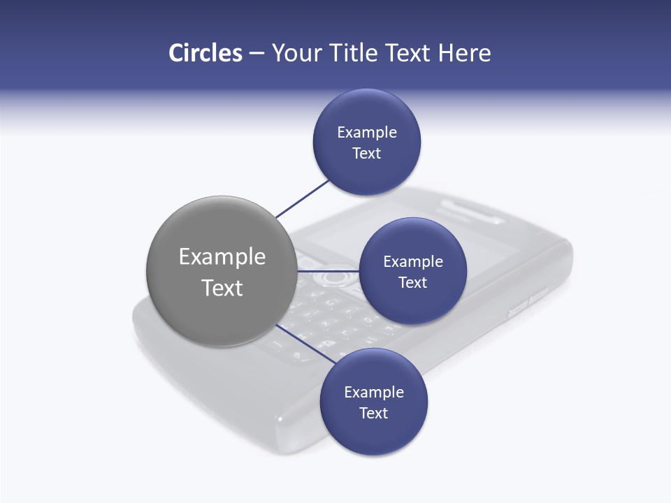 Keyboard Talk Closeup PowerPoint Template