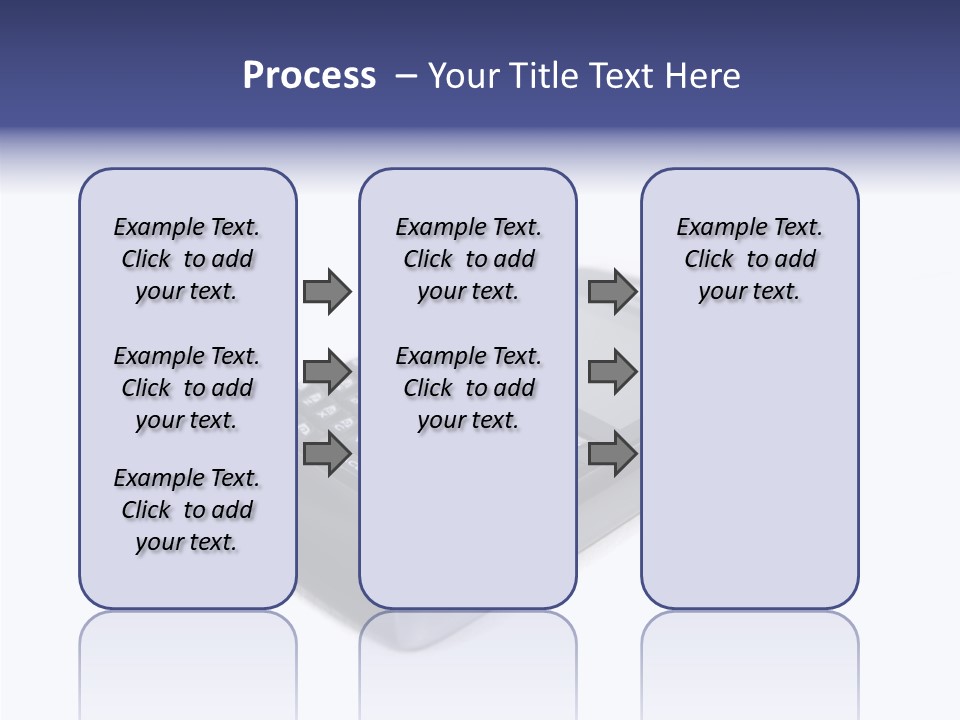 Keyboard Talk Closeup PowerPoint Template