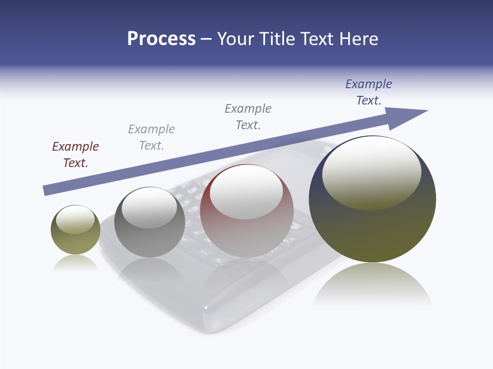 Keyboard Talk Closeup PowerPoint Template