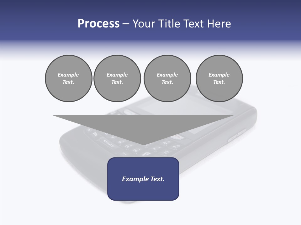 Keyboard Talk Closeup PowerPoint Template