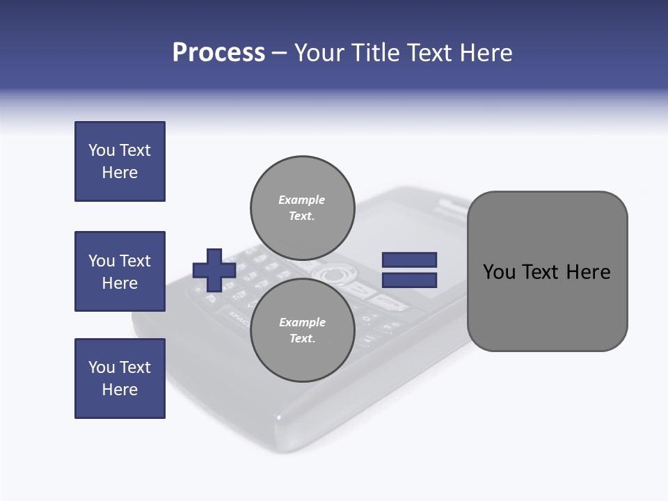 Keyboard Talk Closeup PowerPoint Template