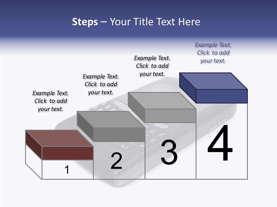 Keyboard Talk Closeup PowerPoint Template