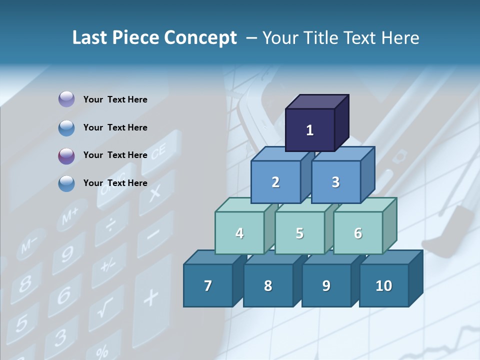 Management Chart Color PowerPoint Template