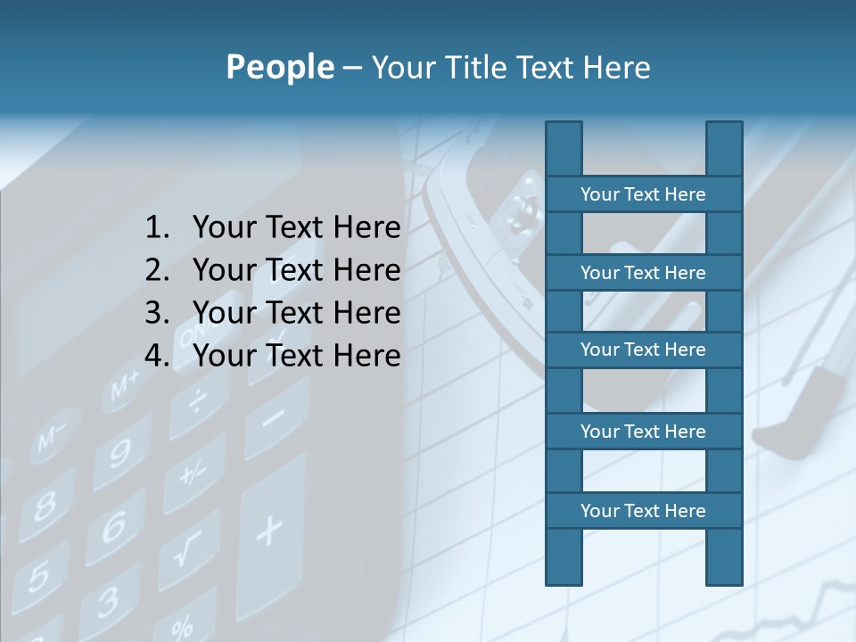 Management Chart Color PowerPoint Template