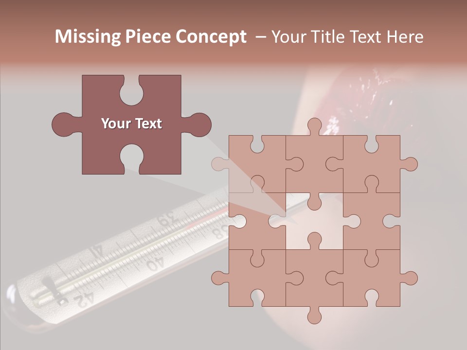 People Mouth Red PowerPoint Template