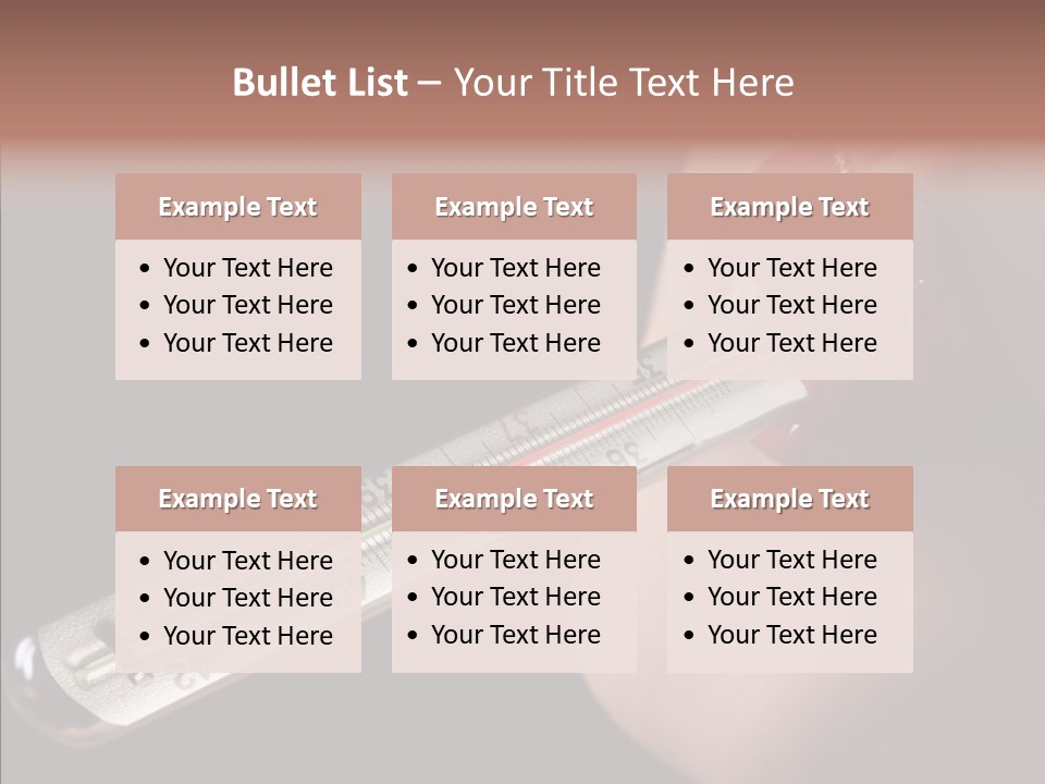 People Mouth Red PowerPoint Template