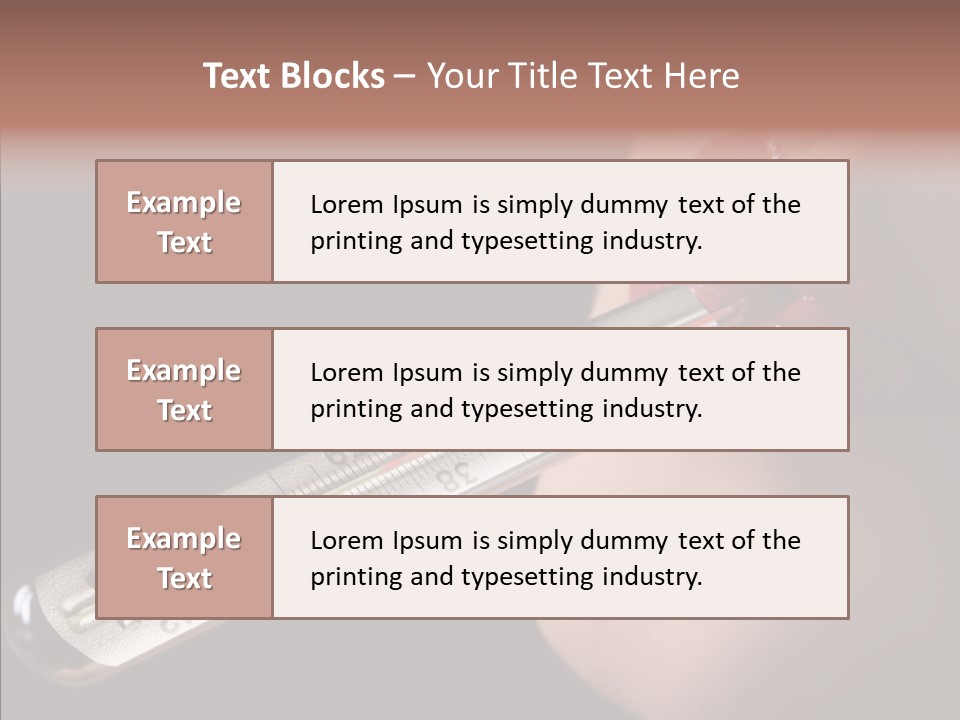 People Mouth Red PowerPoint Template