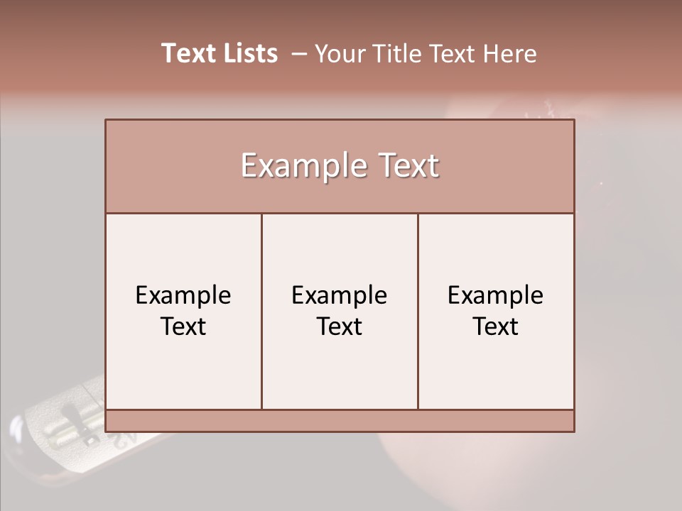 People Mouth Red PowerPoint Template