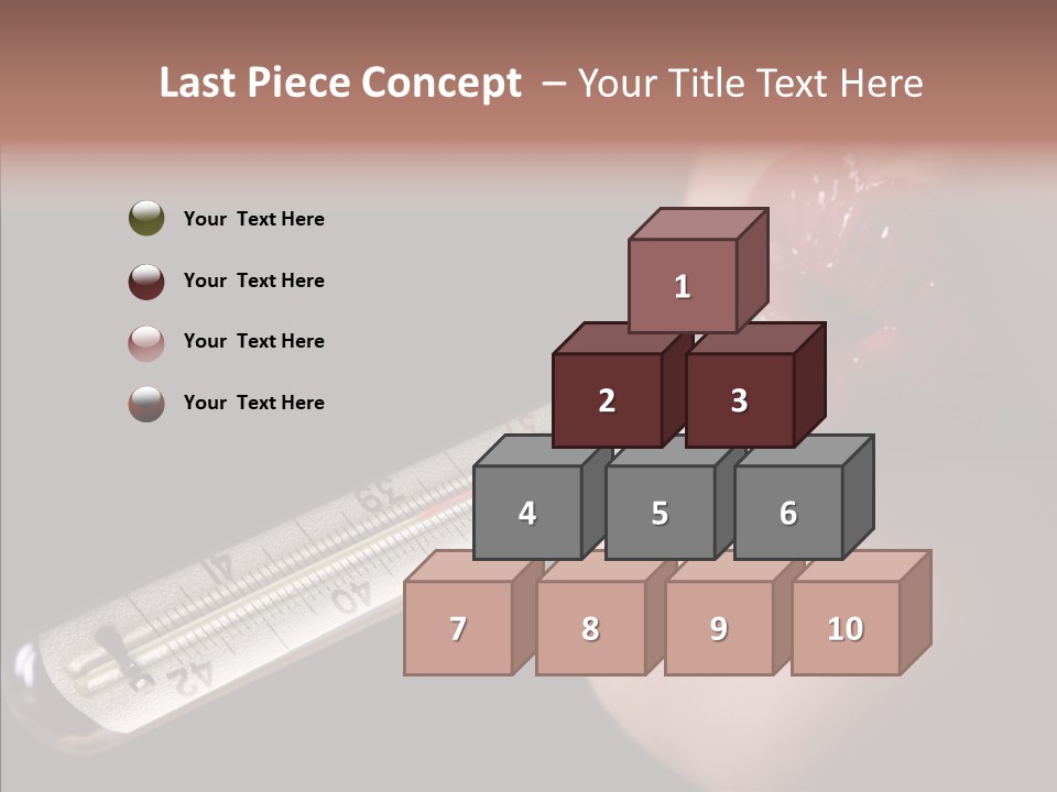 People Mouth Red PowerPoint Template