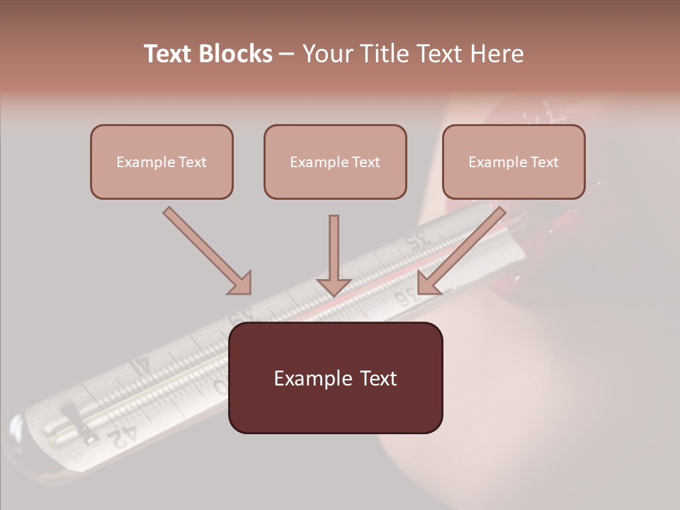 People Mouth Red PowerPoint Template