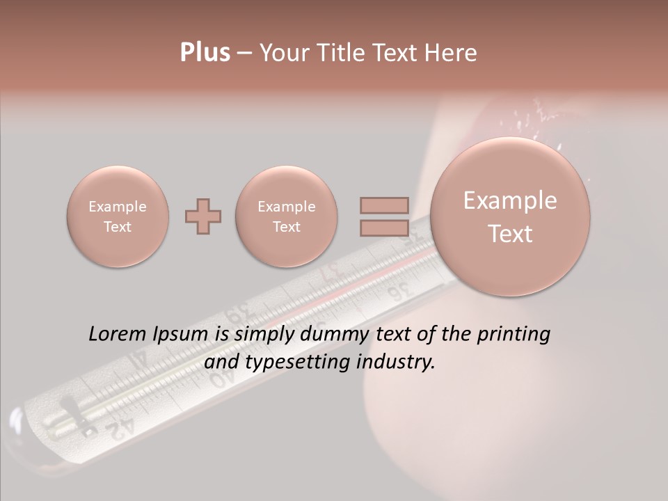 People Mouth Red PowerPoint Template