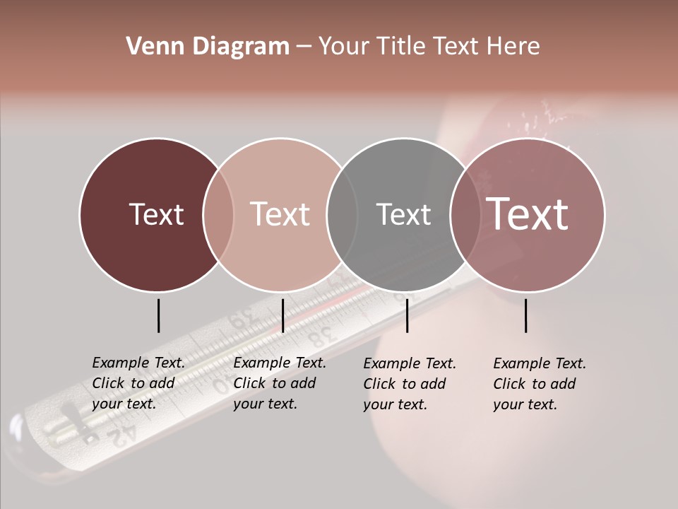 People Mouth Red PowerPoint Template