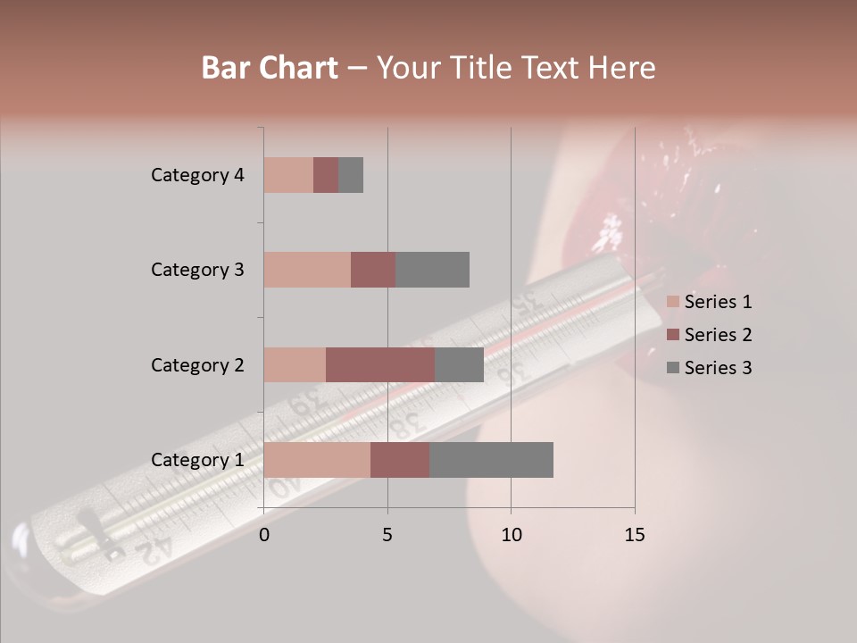 People Mouth Red PowerPoint Template