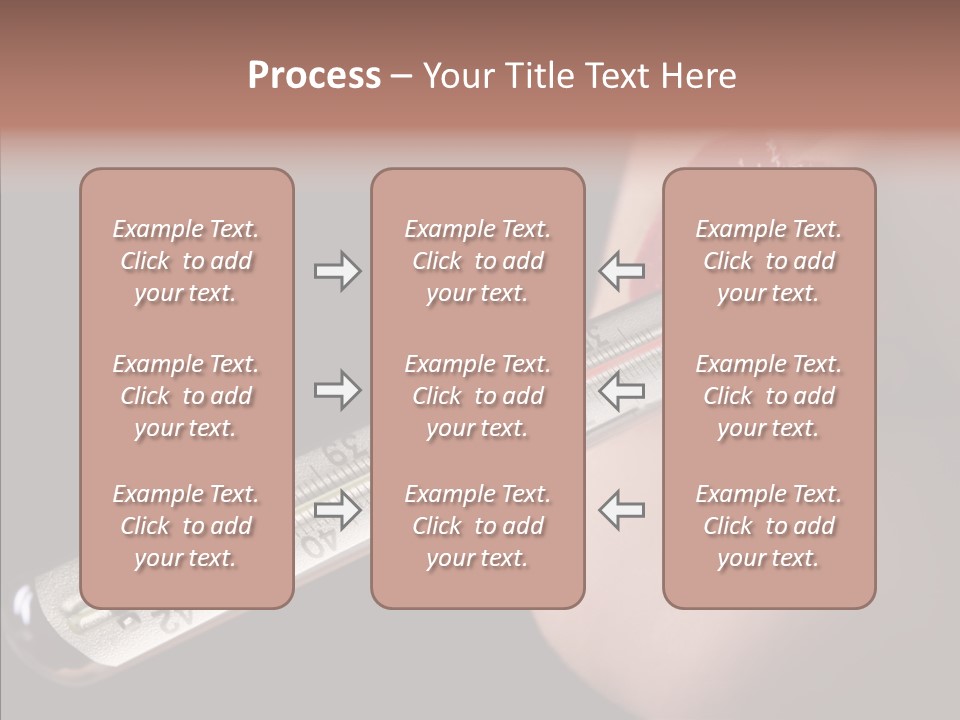 People Mouth Red PowerPoint Template