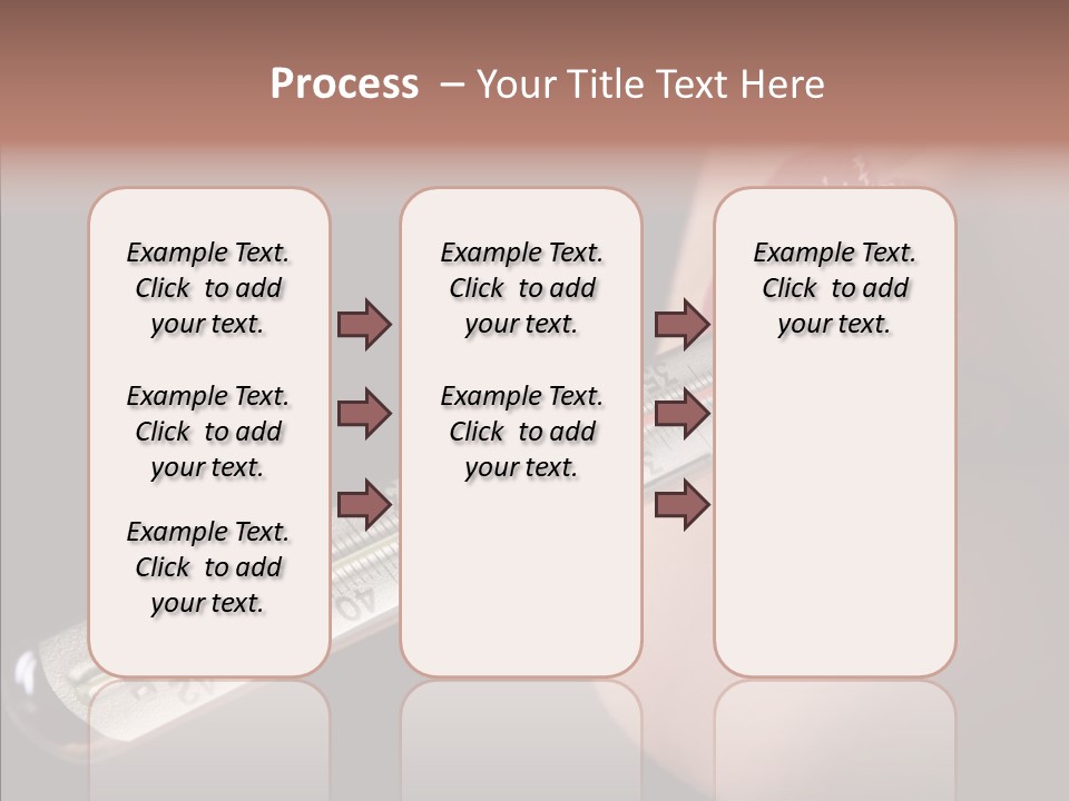 People Mouth Red PowerPoint Template