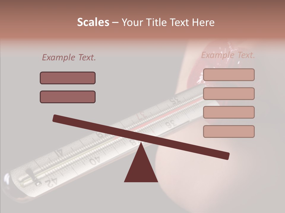 People Mouth Red PowerPoint Template
