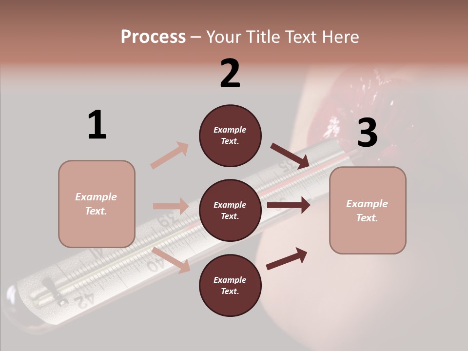 People Mouth Red PowerPoint Template