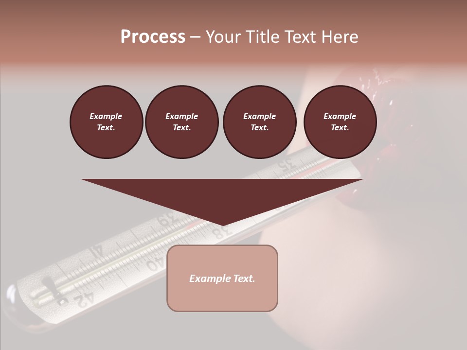 People Mouth Red PowerPoint Template