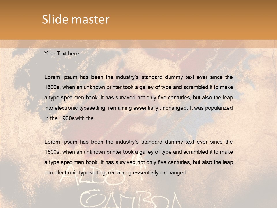 Character Meeting Writing PowerPoint Template