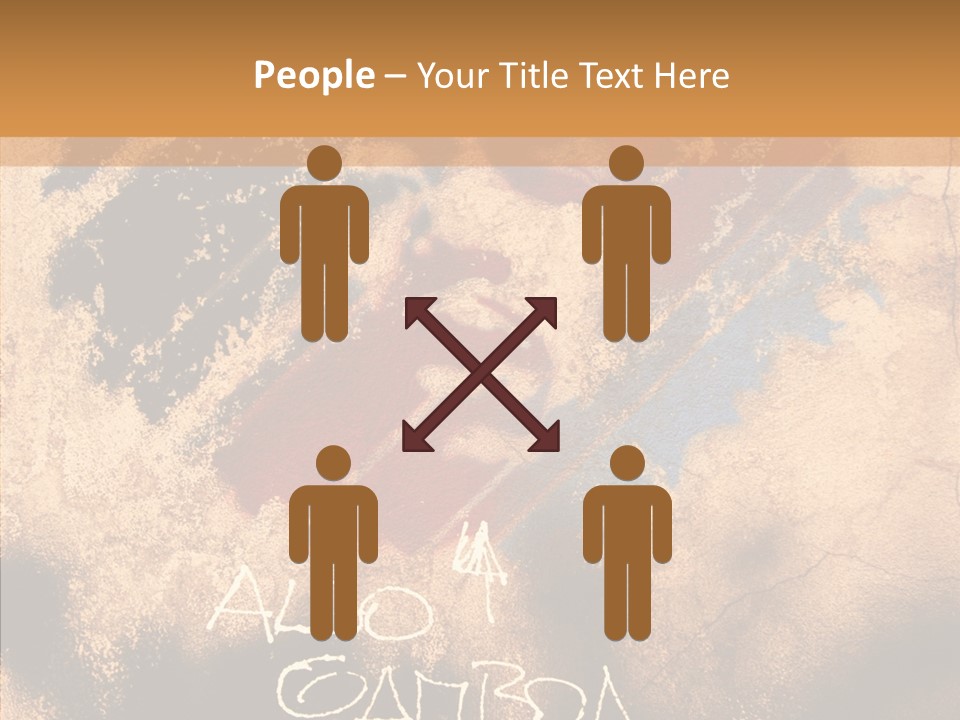 Character Meeting Writing PowerPoint Template