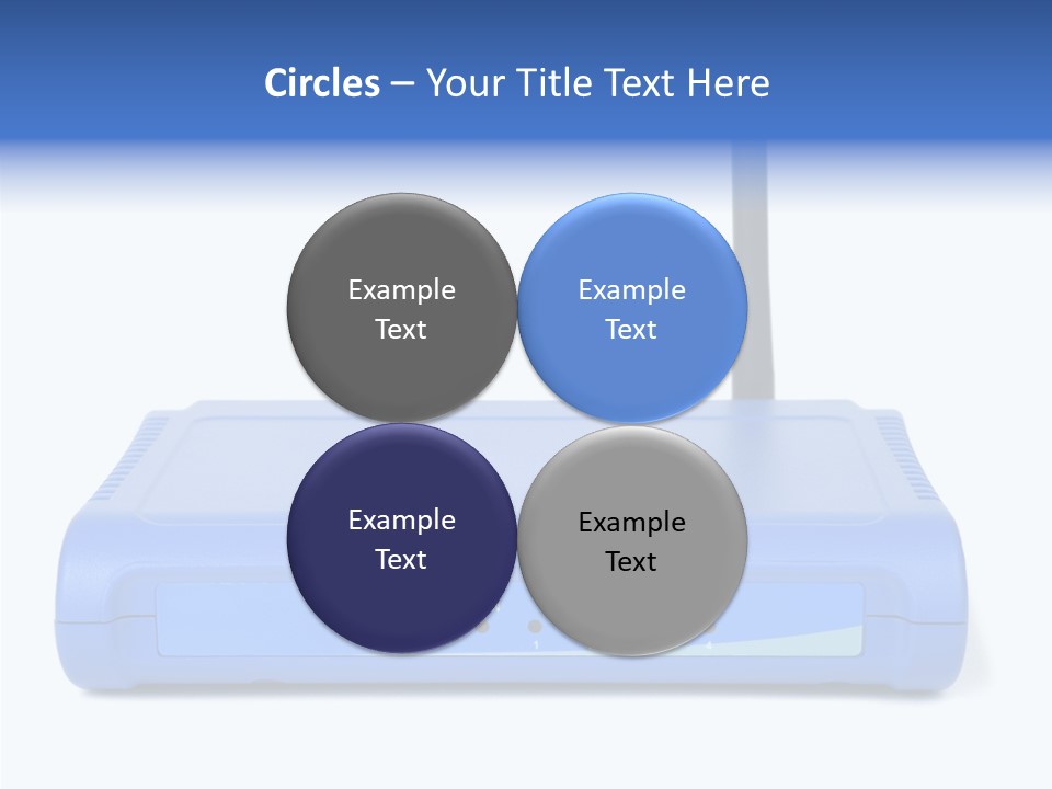 Gateway Router Firewall PowerPoint Template