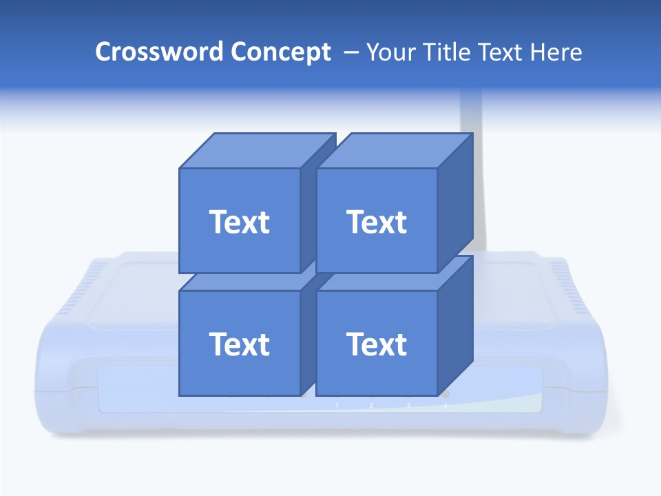 Gateway Router Firewall PowerPoint Template