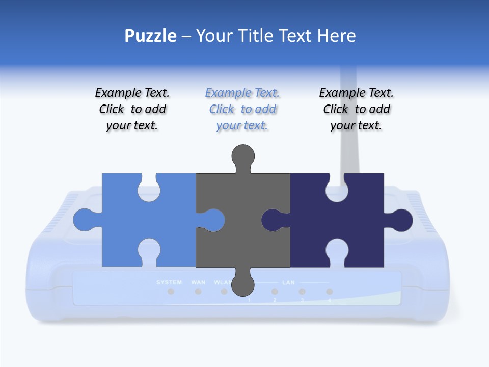 Gateway Router Firewall PowerPoint Template