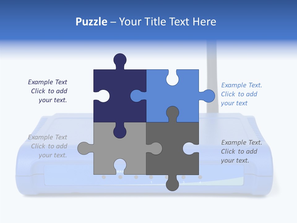 Gateway Router Firewall PowerPoint Template