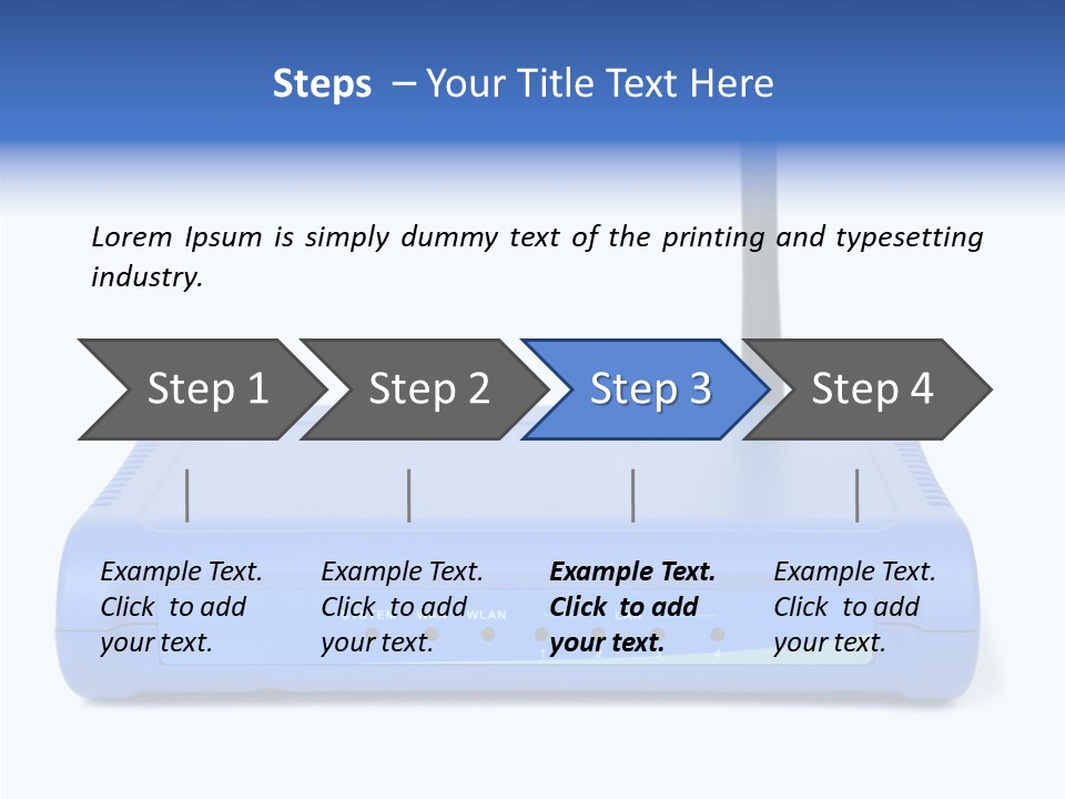 Gateway Router Firewall PowerPoint Template