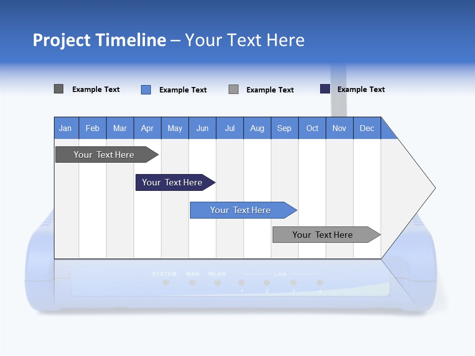 Gateway Router Firewall PowerPoint Template