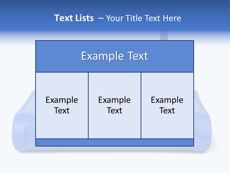 Gateway Router Firewall PowerPoint Template
