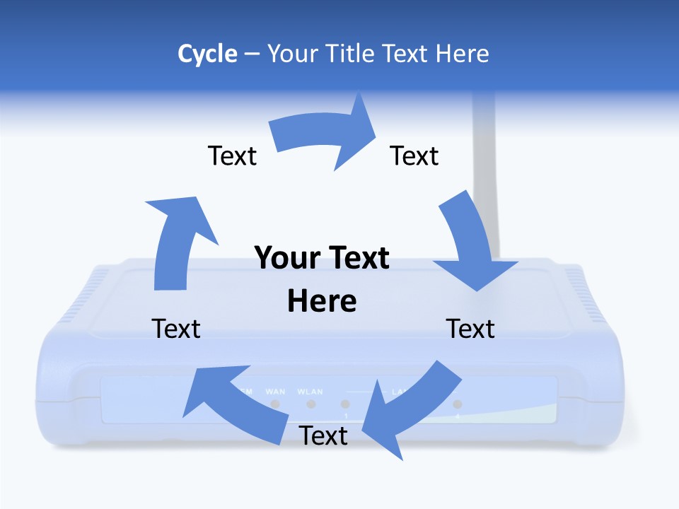 Gateway Router Firewall PowerPoint Template