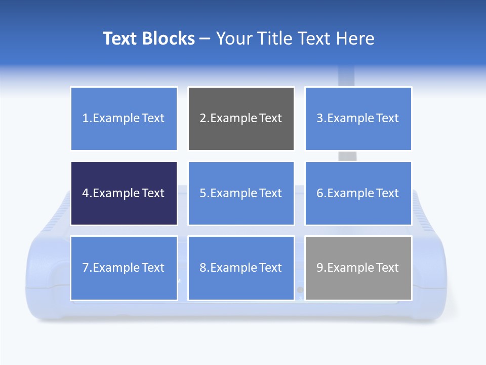 Gateway Router Firewall PowerPoint Template