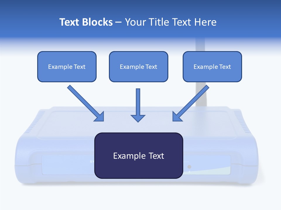 Gateway Router Firewall PowerPoint Template