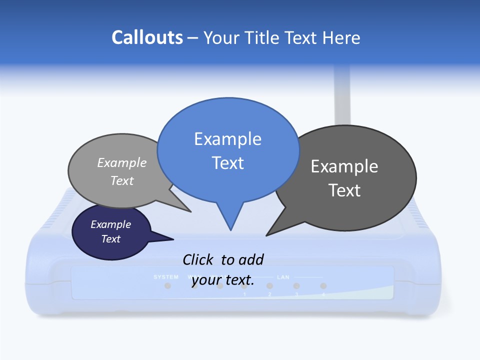 Gateway Router Firewall PowerPoint Template