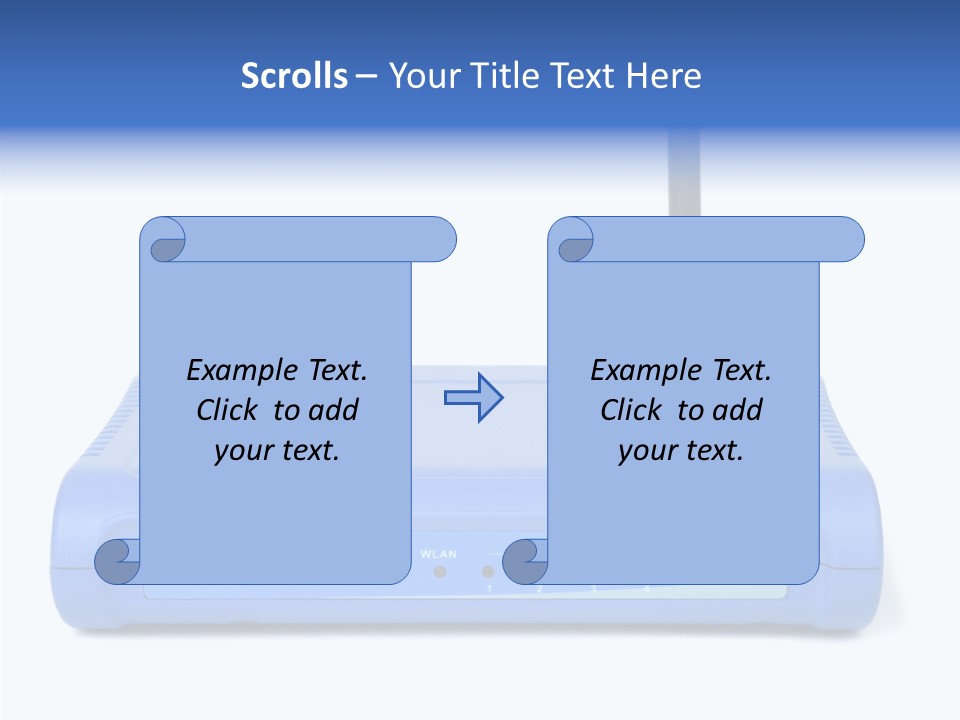 Gateway Router Firewall PowerPoint Template