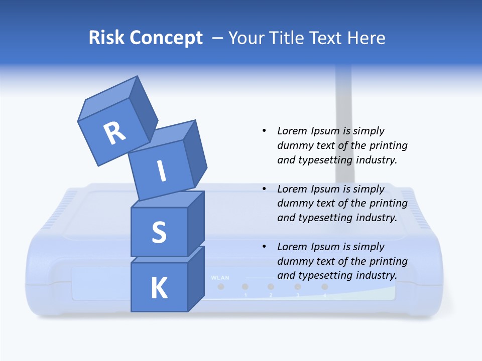 Gateway Router Firewall PowerPoint Template