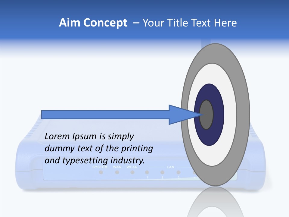 Gateway Router Firewall PowerPoint Template